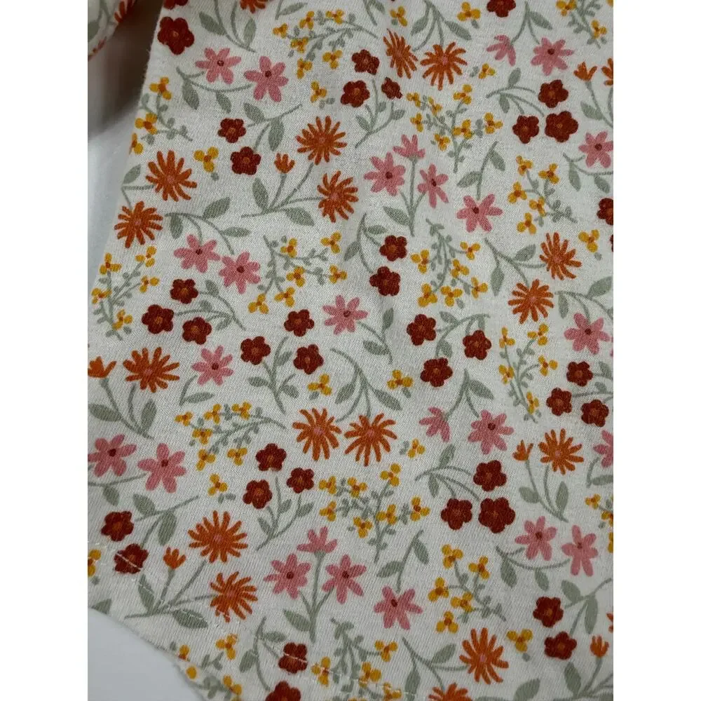 Cat & Jack Fall Floral Top & Leggings Set Size 2